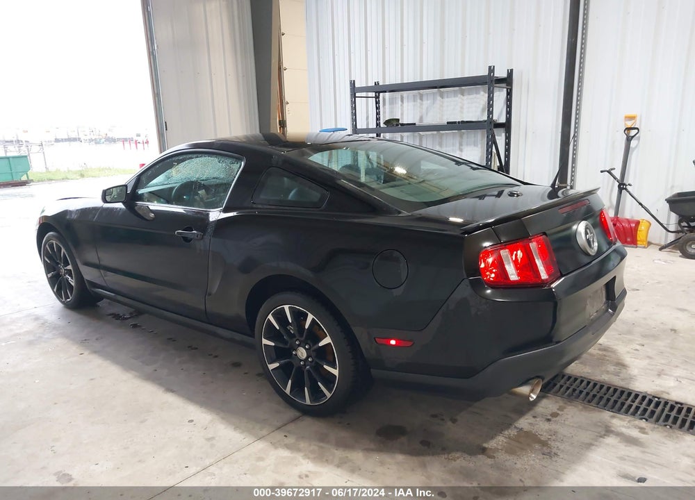 2012 FORD MUSTANG V6 PREMIUM VIN: 1ZVBP8AM4C5245571