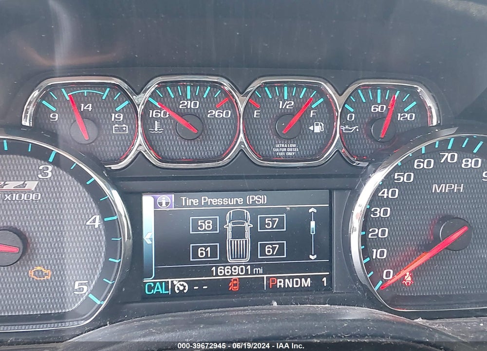 2016 CHEVROLET SILVERADO 2500HD LTZ VIN: 1GC1KWE87GF199166