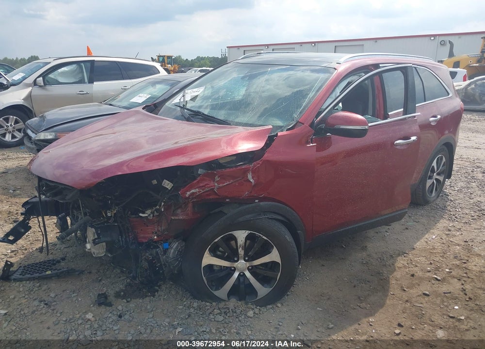 2017 KIA SORENTO 3.3L EX VIN: 5XYPH4A52HG279417