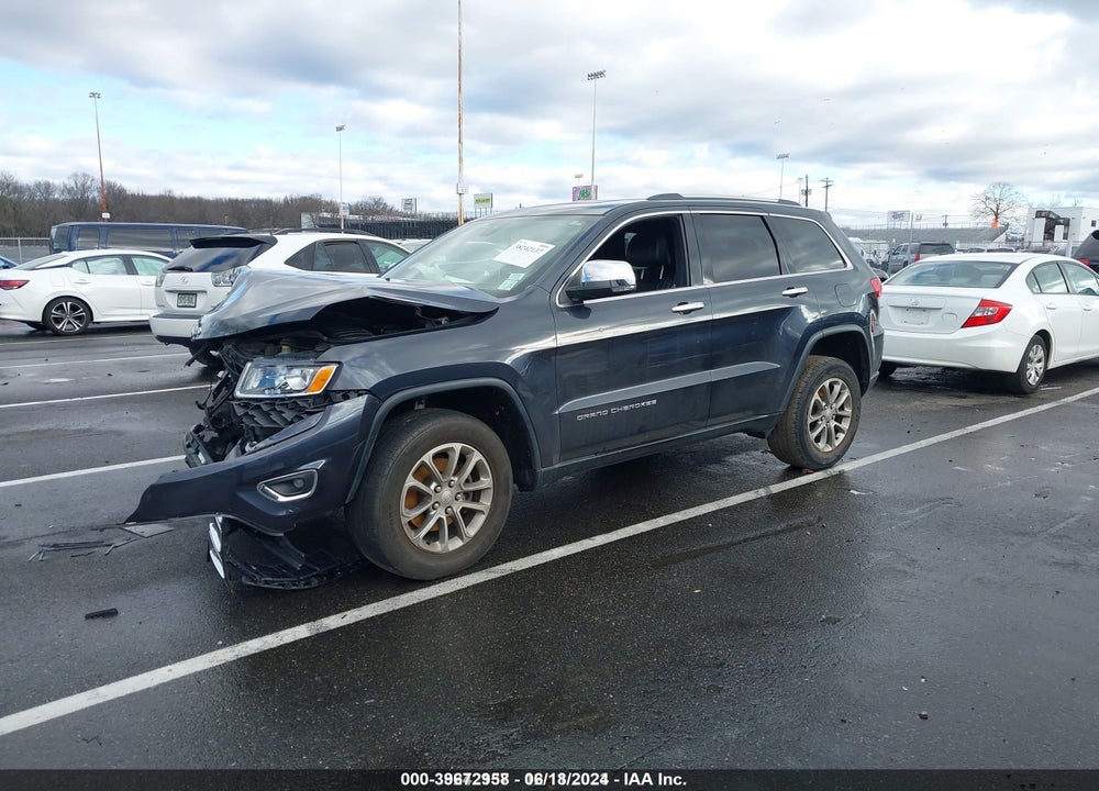2016 JEEP GRAND CHEROKEE LIMITED VIN: 1C4RJFBG1GC422059