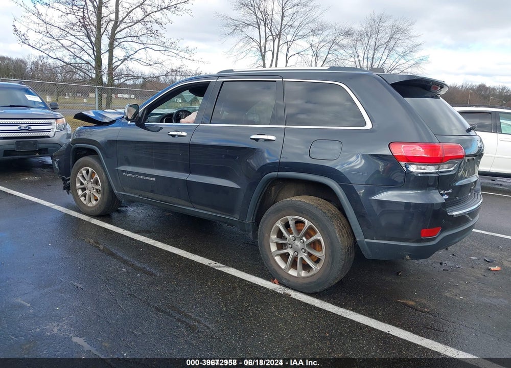 2016 JEEP GRAND CHEROKEE LIMITED VIN: 1C4RJFBG1GC422059