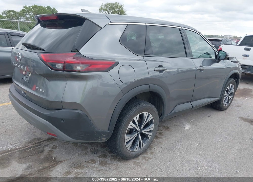 2021 NISSAN ROGUE SV INTELLIGENT AWD VIN: 5N1AT3BB9MC780253