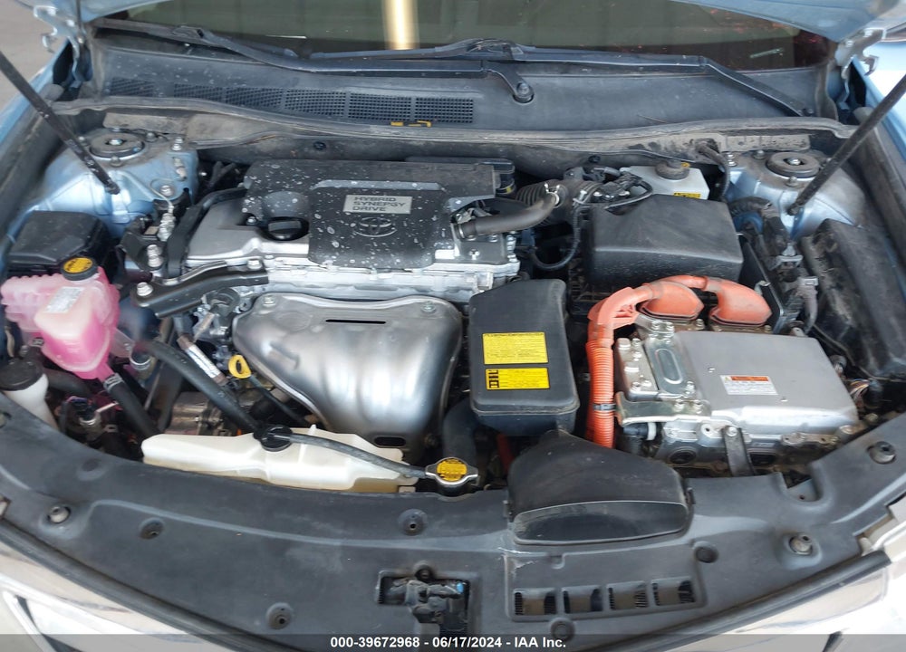 2014 TOYOTA CAMRY HYBRID XLE VIN: 4T1BD1FK7EU106565