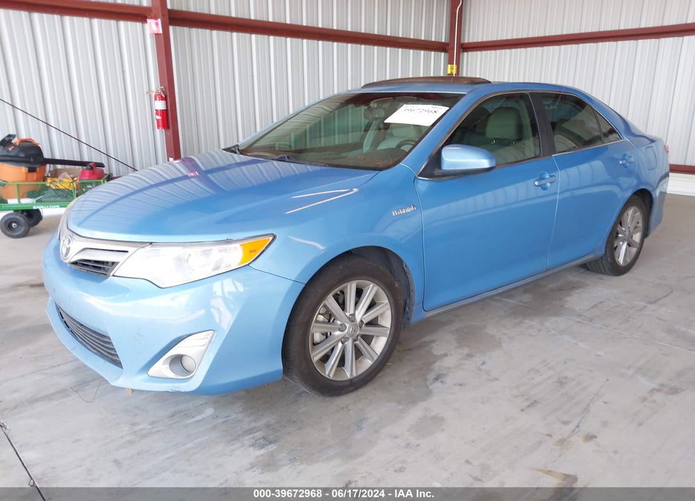 2014 TOYOTA CAMRY HYBRID XLE VIN: 4T1BD1FK7EU106565