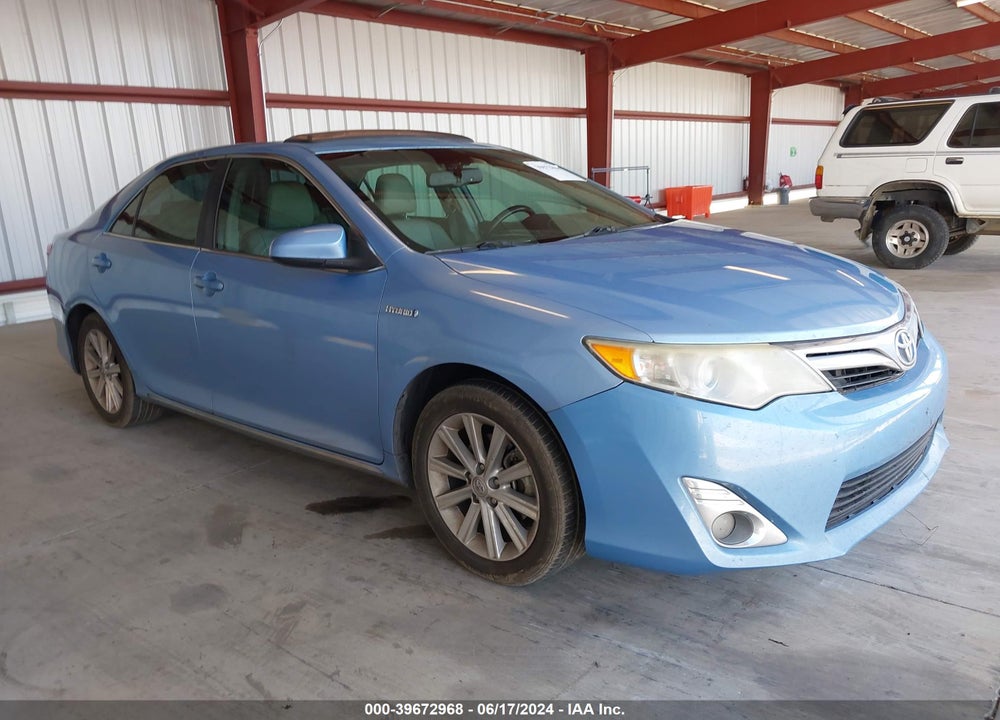 2014 TOYOTA CAMRY HYBRID XLE VIN: 4T1BD1FK7EU106565