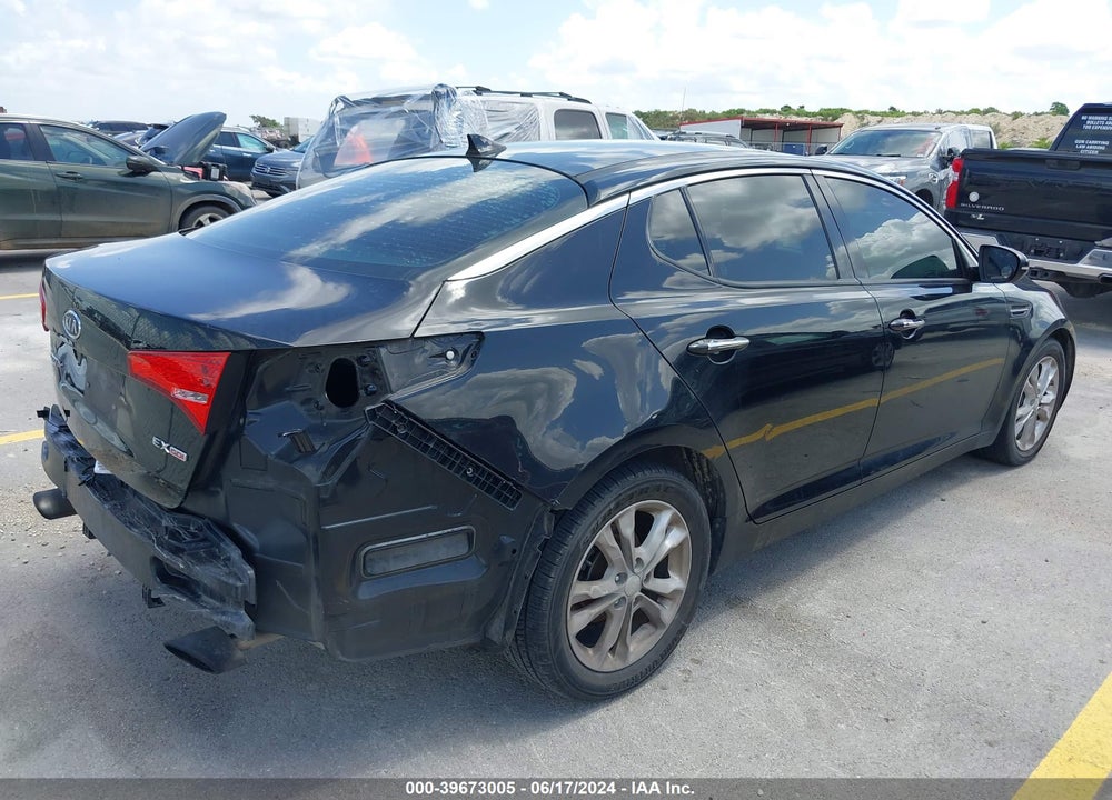 2012 KIA OPTIMA EX VIN: 5XXGN4A70CG014387