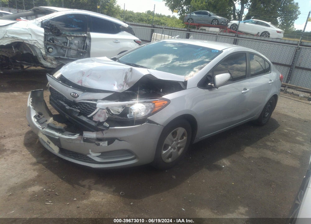 2015 KIA FORTE LX VIN: KNAFX4A65F5404033