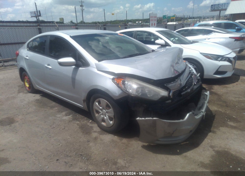 2015 KIA FORTE LX VIN: KNAFX4A65F5404033