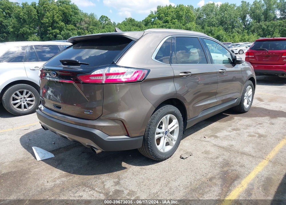 2019 FORD EDGE SEL VIN: 2FMPK4J91KBC59915