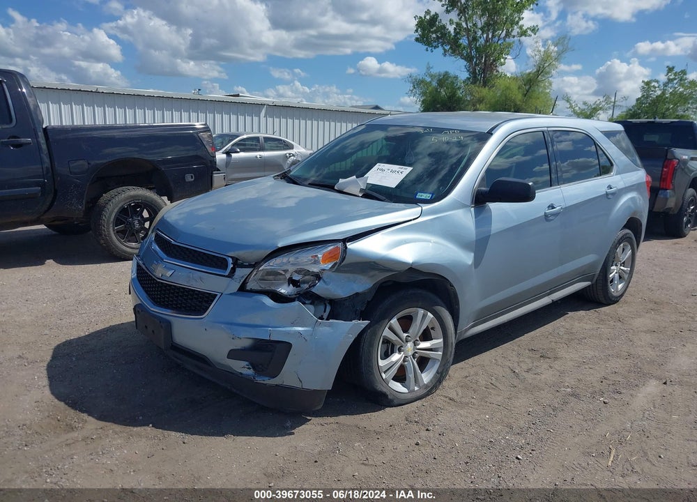 2014 CHEVROLET EQUINOX LS VIN: 2GNALAEK9E6323013