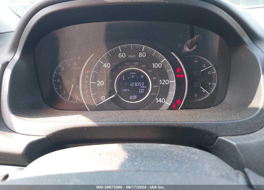 2014 HONDA CR-V EX-L VIN: 2HKRM4H76EH659960
