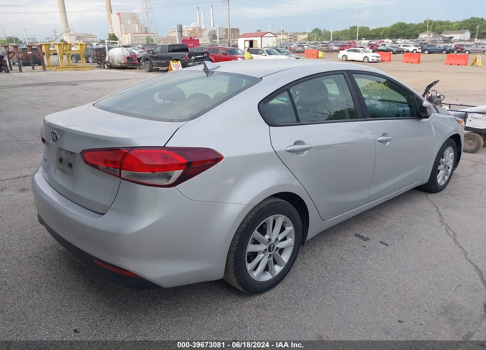 2017 KIA FORTE LX VIN: 3KPFL4A70HE147412