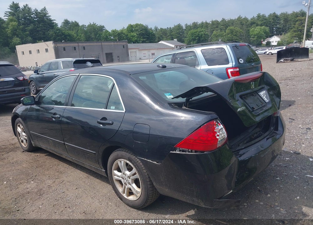 2007 HONDA ACCORD 2.4 EX VIN: 1HGCM56717A068476