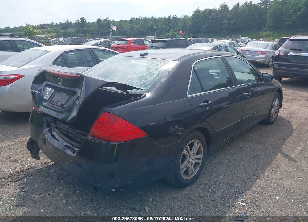 2007 HONDA ACCORD 2.4 EX VIN: 1HGCM56717A068476