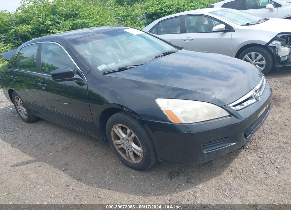 2007 HONDA ACCORD 2.4 EX VIN: 1HGCM56717A068476