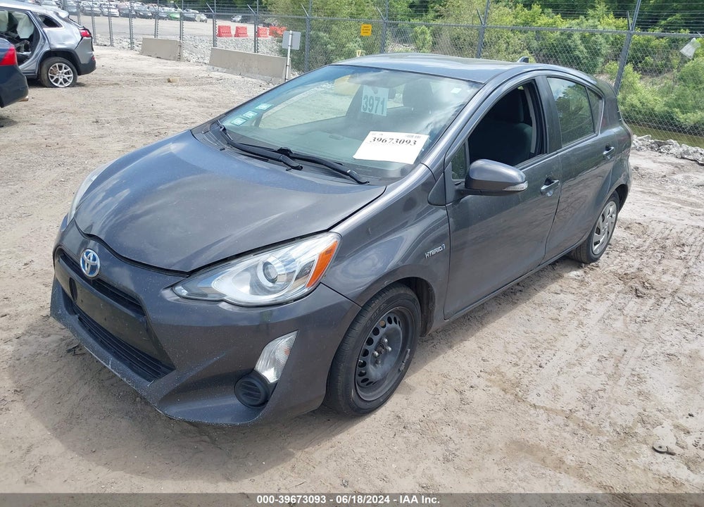 2015 TOYOTA PRIUS C TWO VIN: JTDKDTB32F1586936