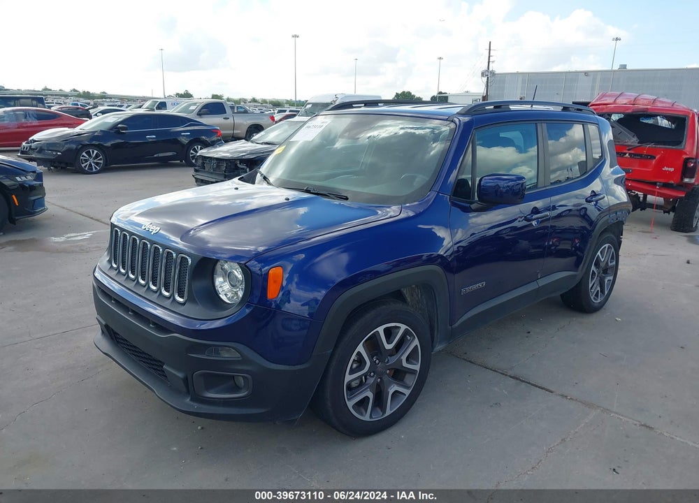 2018 JEEP RENEGADE LATITUDE FWD VIN: ZACCJABB6JPG80996