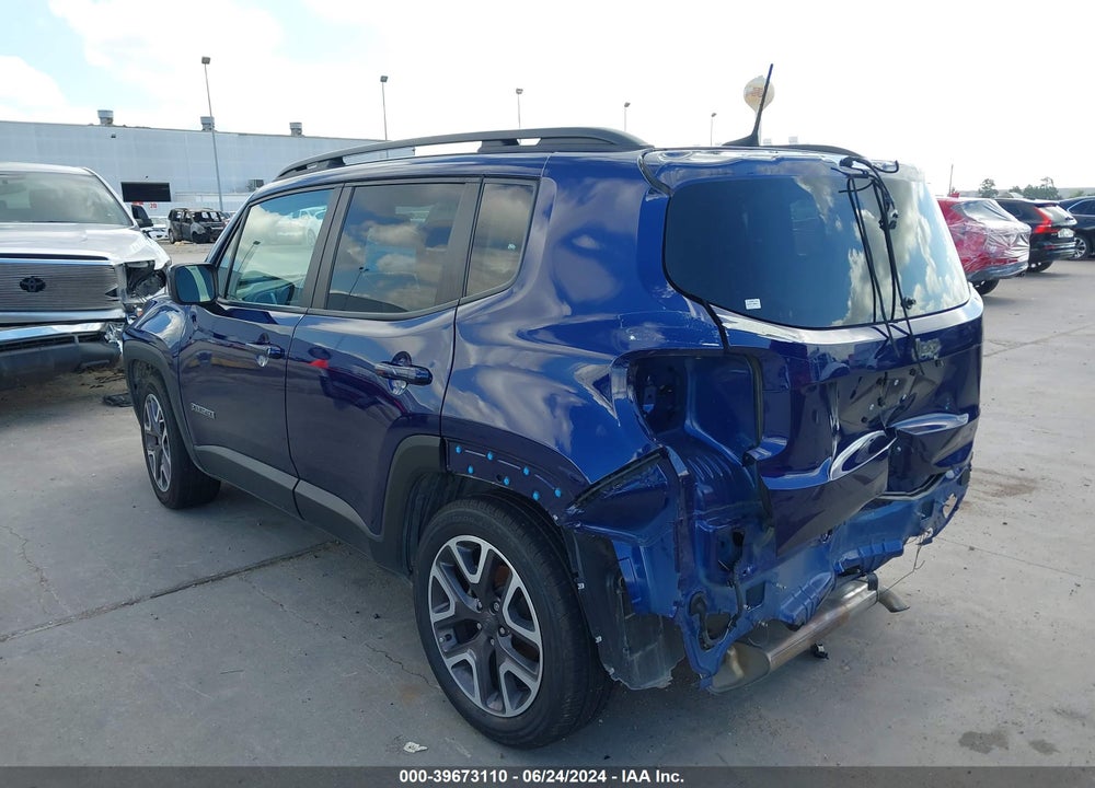 2018 JEEP RENEGADE LATITUDE FWD VIN: ZACCJABB6JPG80996