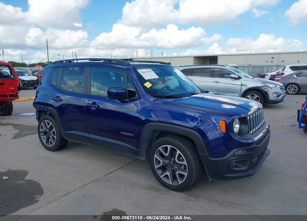 2018 JEEP RENEGADE LATITUDE FWD VIN: ZACCJABB6JPG80996