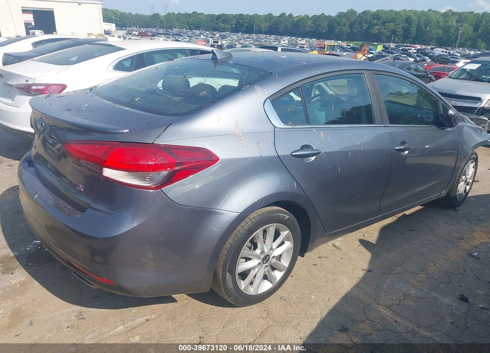 2017 KIA FORTE S VIN: 3KPFL4A70HE041297