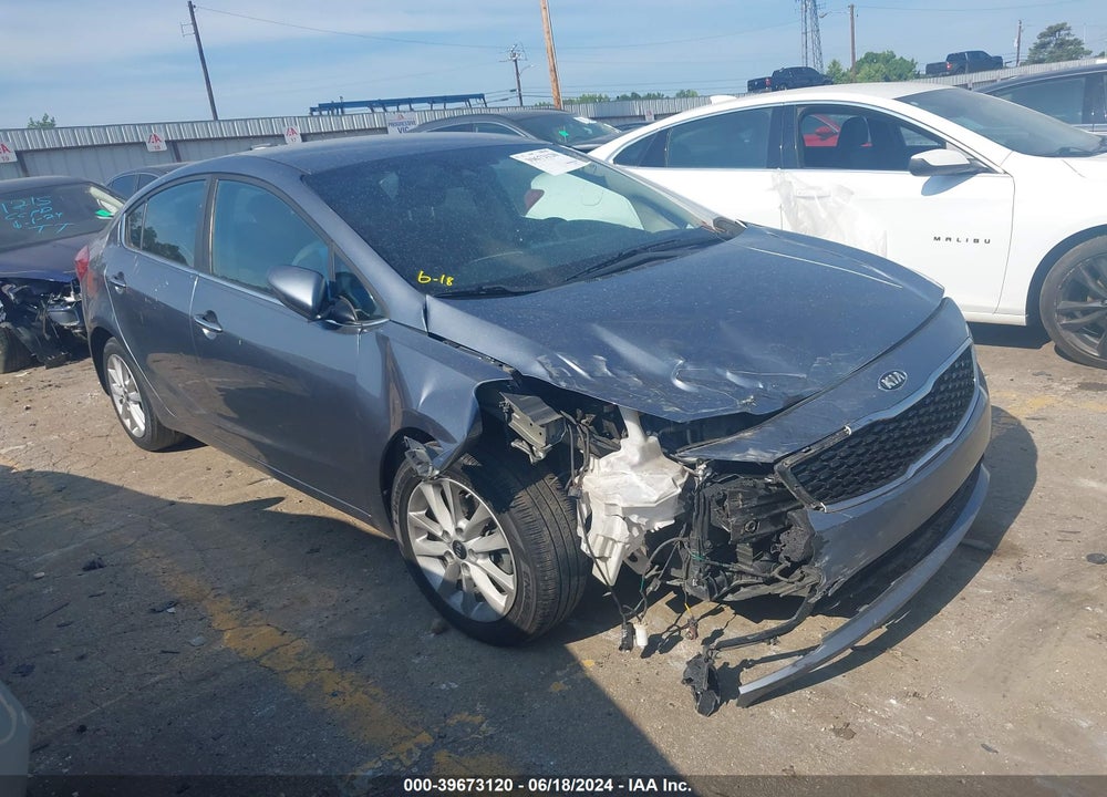 2017 KIA FORTE S VIN: 3KPFL4A70HE041297