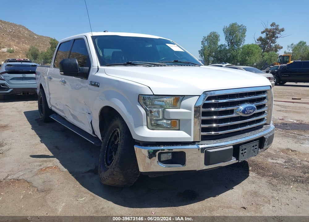 2016 FORD F-150 XLT VIN: 1FTEW1CP9GKD65701