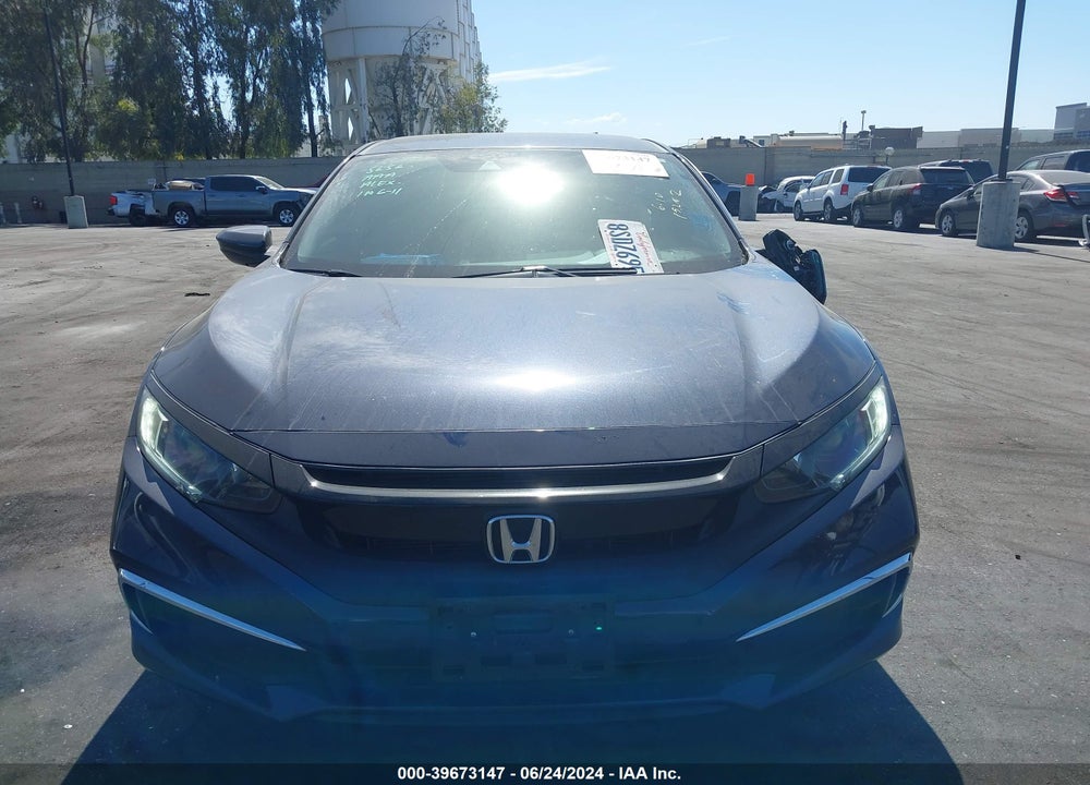2020 HONDA CIVIC LX VIN: 19XFC2F62LE202214