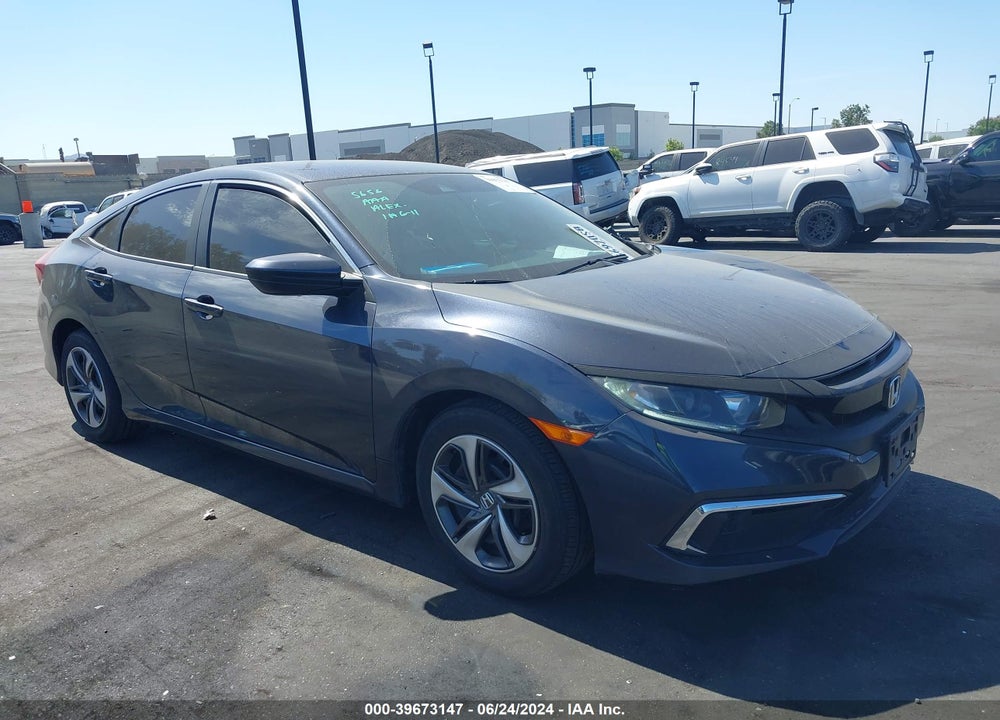 2020 HONDA CIVIC LX VIN: 19XFC2F62LE202214