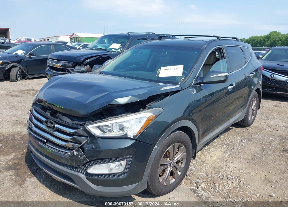 2013 HYUNDAI SANTA FE SPORT VIN: 5XYZU3LB9DG110412