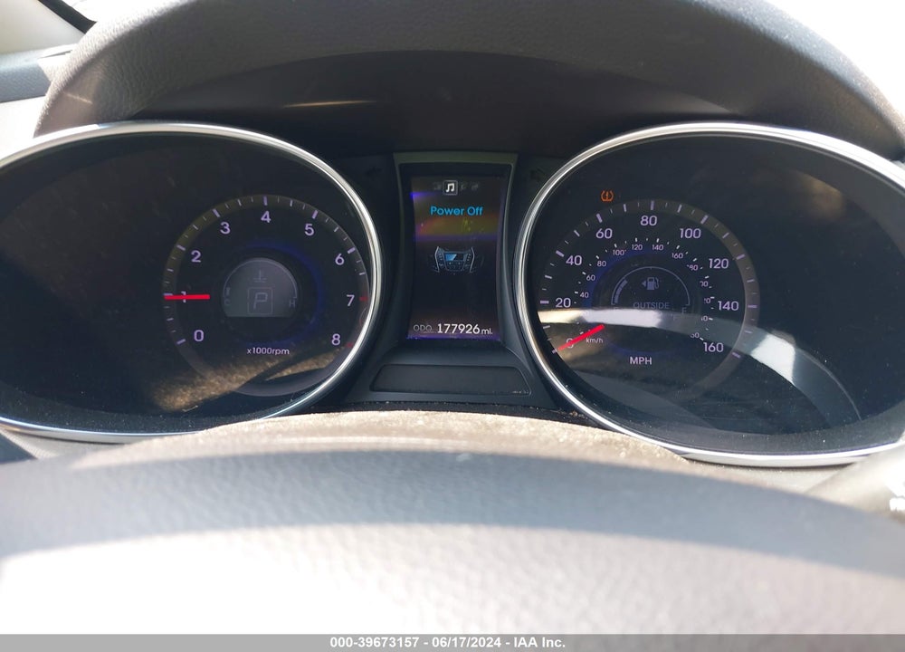 2013 HYUNDAI SANTA FE SPORT VIN: 5XYZU3LB9DG110412