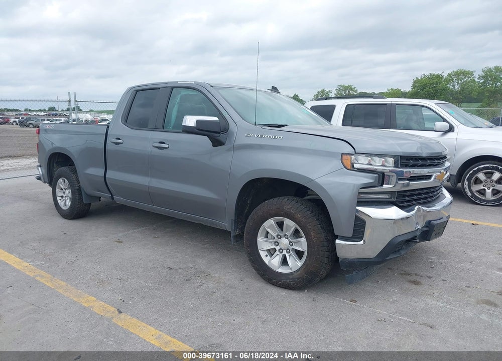 2021 CHEVROLET SILVERADO 1500 4WD DOUBLE CAB STANDARD BED LT VIN: 1GCRYDED4MZ215174