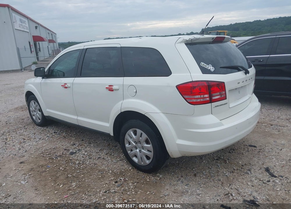 2014 DODGE JOURNEY AMERICAN VALUE PKG VIN: 3C4PDCAB6ET280280