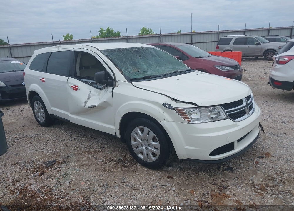 2014 DODGE JOURNEY AMERICAN VALUE PKG VIN: 3C4PDCAB6ET280280