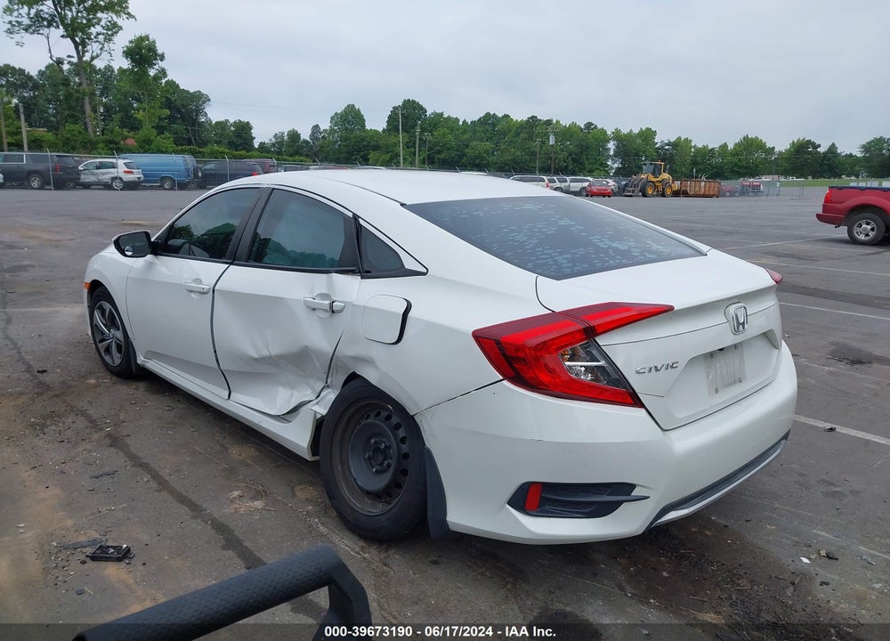 2019 HONDA CIVIC LX VIN: 2HGFC2F65KH505170