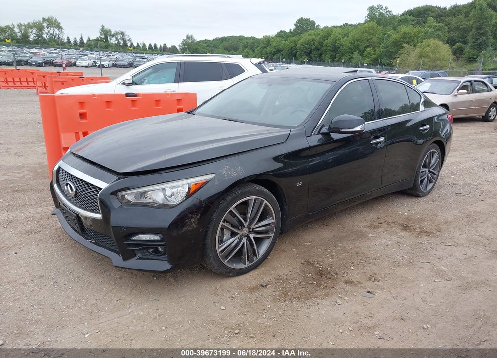 2015 INFINITI Q50 SPORT VIN: JN1BV7AR3FM407671