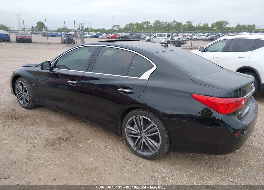 2015 INFINITI Q50 SPORT VIN: JN1BV7AR3FM407671