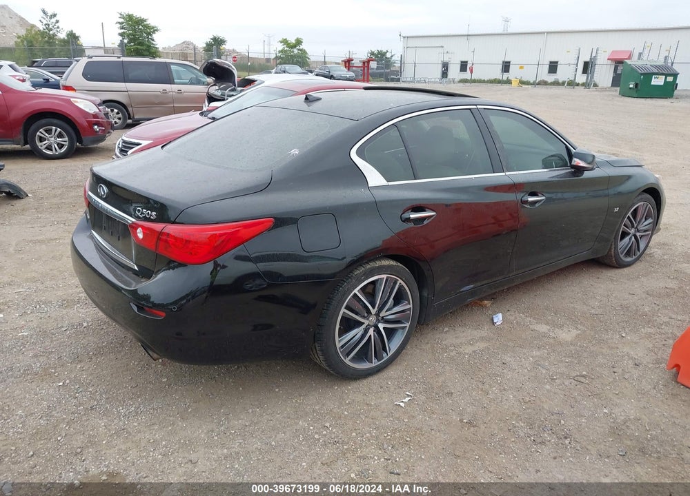 2015 INFINITI Q50 SPORT VIN: JN1BV7AR3FM407671