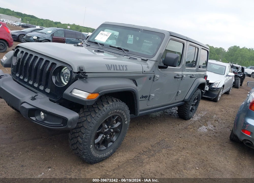 2023 JEEP WRANGLER 4-DOOR WILLYS 4X4 VIN: 1C4HJXDN3PW526256