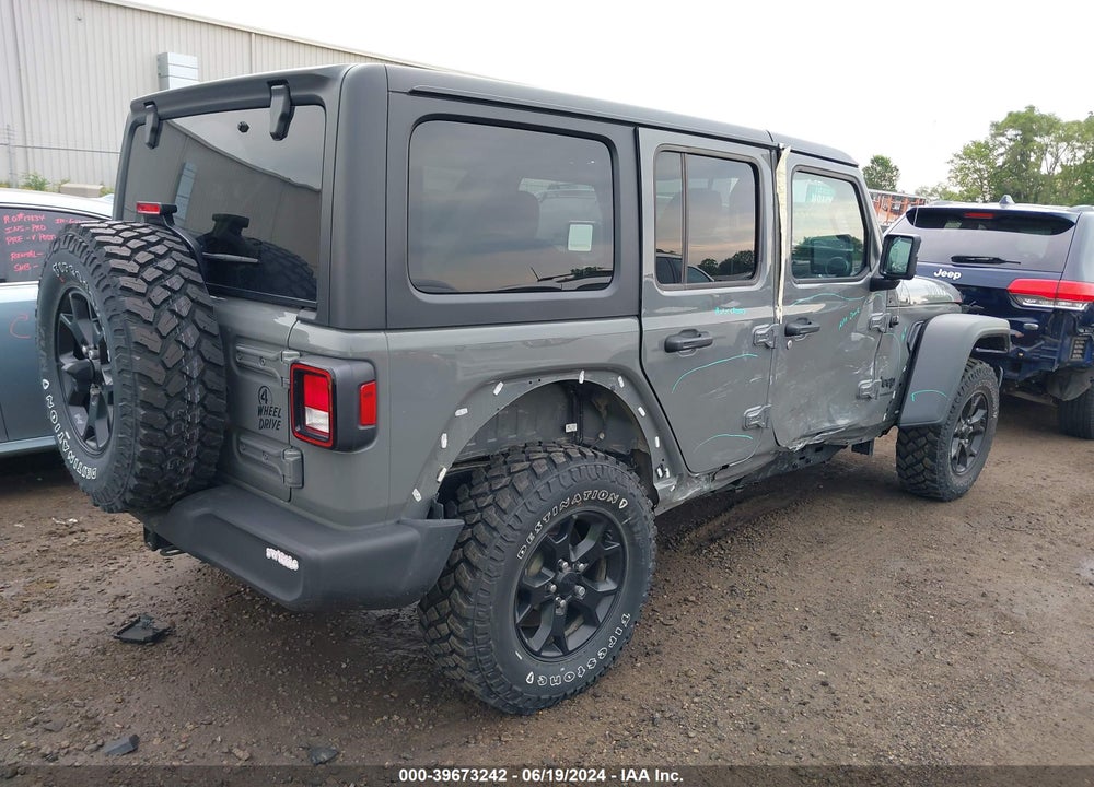 2023 JEEP WRANGLER 4-DOOR WILLYS 4X4 VIN: 1C4HJXDN3PW526256