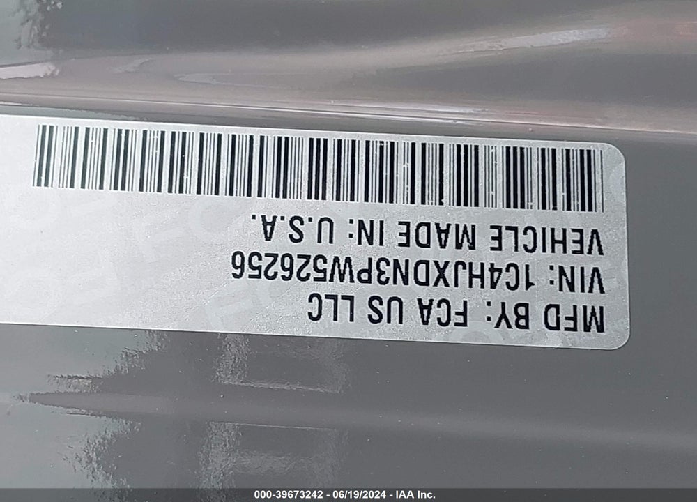 2023 JEEP WRANGLER 4-DOOR WILLYS 4X4 VIN: 1C4HJXDN3PW526256