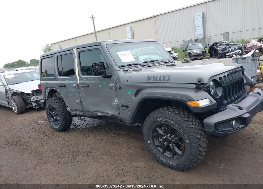 2023 JEEP WRANGLER 4-DOOR WILLYS 4X4 VIN: 1C4HJXDN3PW526256