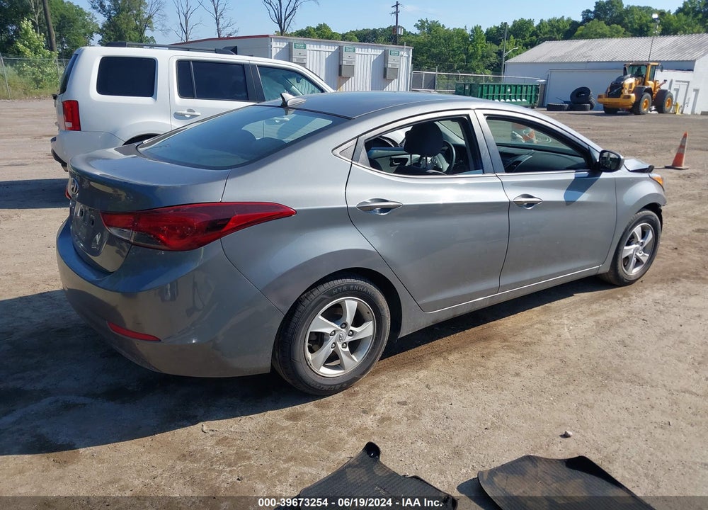 2014 HYUNDAI ELANTRA SE VIN: 5NPDH4AE1EH491183
