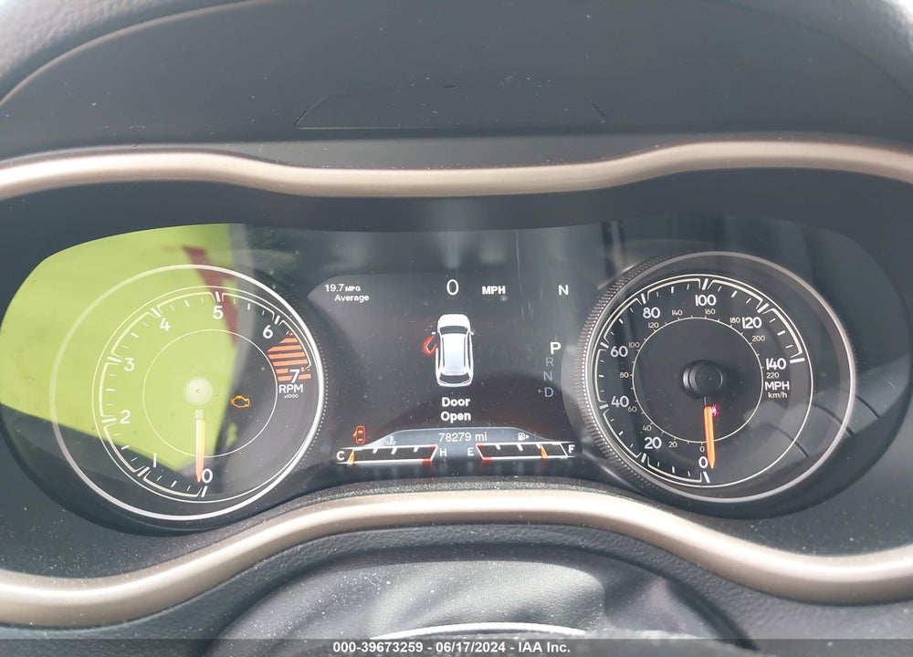 2017 JEEP CHEROKEE LIMITED FWD VIN: 1C4PJLDB0HW577953