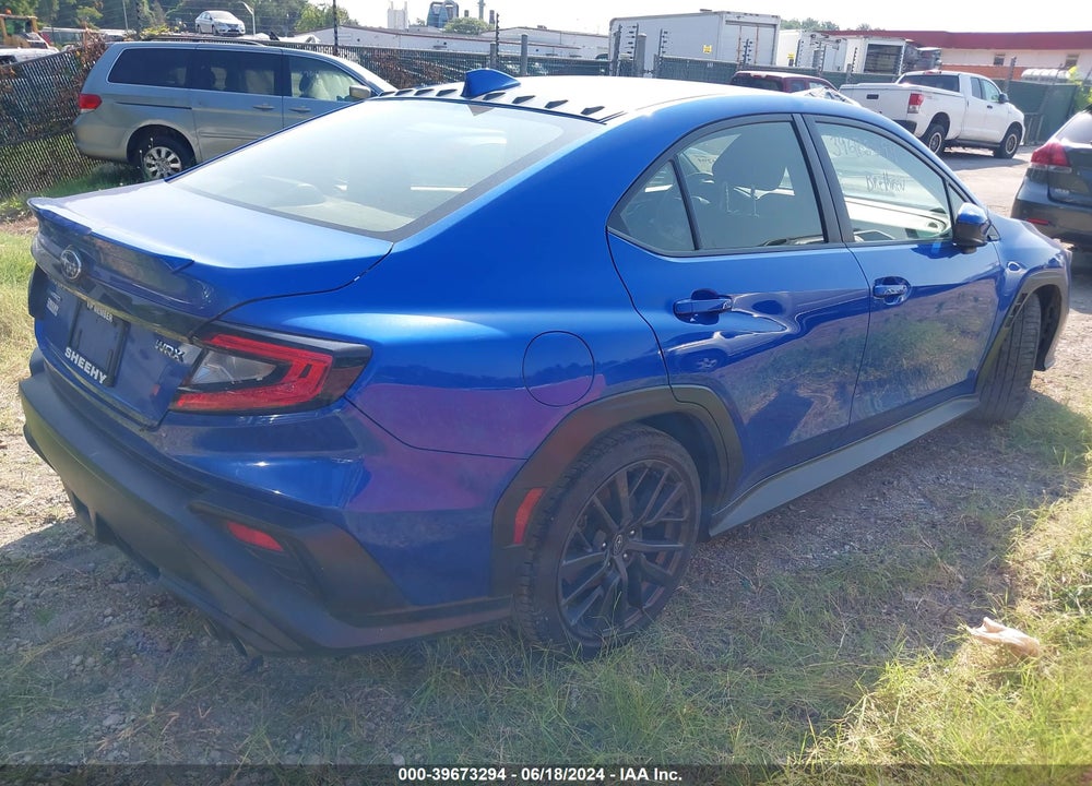 2022 SUBARU WRX PREMIUM VIN: JF1VBAH6XN8031429