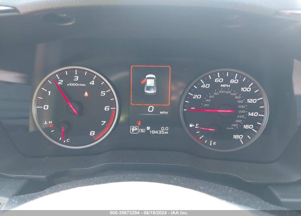 2022 SUBARU WRX PREMIUM VIN: JF1VBAH6XN8031429