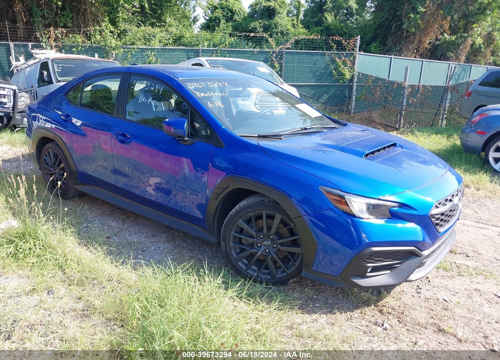2022 SUBARU WRX PREMIUM VIN: JF1VBAH6XN8031429