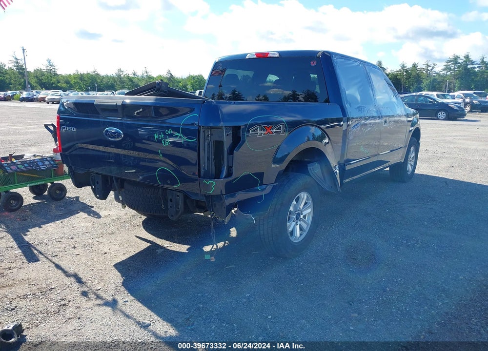 2015 FORD F-150 XLT VIN: 1FTEW1EG8FFB25012