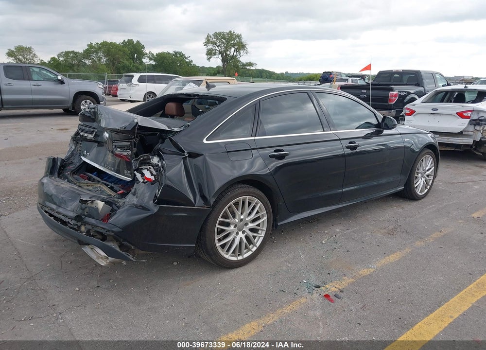 2016 AUDI A6 3.0T PREMIUM PLUS VIN: WAUFGAFC8GN001940