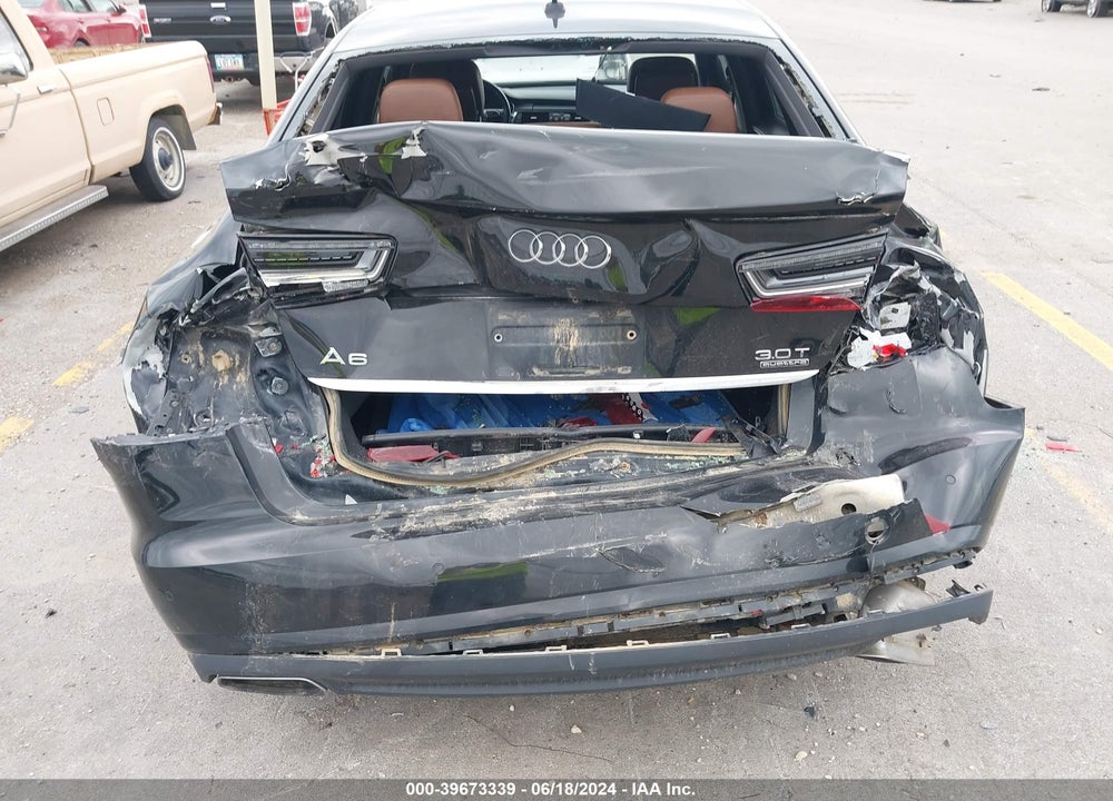 2016 AUDI A6 3.0T PREMIUM PLUS VIN: WAUFGAFC8GN001940