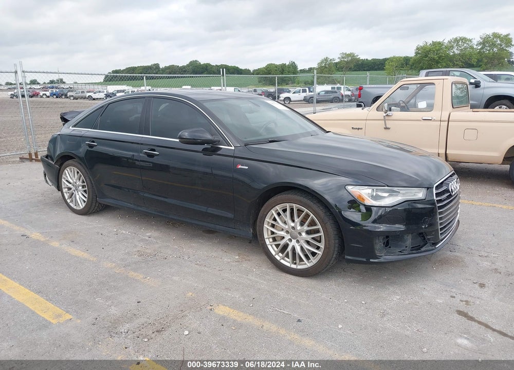2016 AUDI A6 3.0T PREMIUM PLUS VIN: WAUFGAFC8GN001940